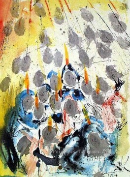 Salvador Dali Painting - Appears illis dispersititae linguae Salvador Dali